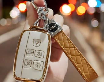 Key Fob Cover for Land Rover, Car Key Cover Case, TPU Key Protector, Key Fob Case, Keychain Holder, Gift Idea, Car Accessories