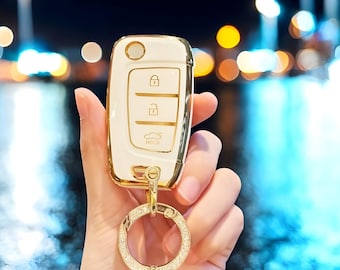 Key Fob Cover For Hyundai, With Keychain, Stylish, Tpu Fob, Car key Cover, Car Key Cover Case, Car Key, Key Case, Key Fob, Keychain