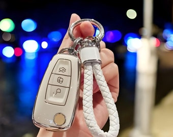 Key Fob Cover For Ford, With Keychain, Stylish, Tpu Fob, Car key Cover, Car Key Cover Case, Car Key, Key Case, Key Fob, Keychain