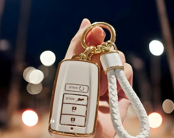 Key Fob Cover For Honda, With Keychain, Stylish, Tpu Fob, Car key Cover, Car Key Cover Case, Car Key, Key Case, Key Fob, Keychain