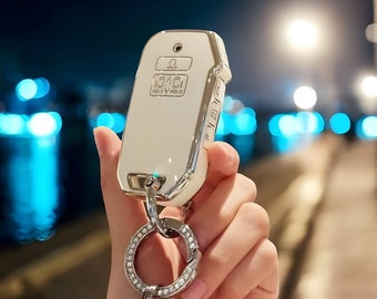 Key Fob Cover For Kia, With Keychain, Stylish, Tpu Fob, Car key Cover, Car Key Cover Case, Car Key, Key Case, Key Fob, Keychain
