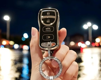 Key Fob Cover for Nissan, Car Key Cover, Stylish TPU Key Case, Keychain, Protective Key Fob Case, Nissan Accessory, Gift Idea, Nissan Owner