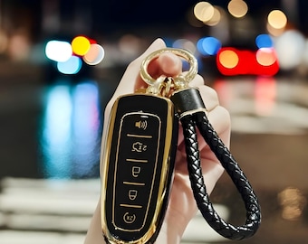 Key Fob Cover For Ford, With Keychain, Stylish, Tpu Fob, Car key Cover, Car Key Cover Case, Car Key, Key Case, Key Fob, Keychain