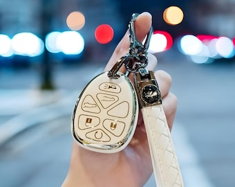 Key Fob Cover For Chevrolet, With Keychain, Stylish, Tpu Fob, Car key Cover, Car Key Cover Case, Car Key, Key Case, Key Fob, Keychain