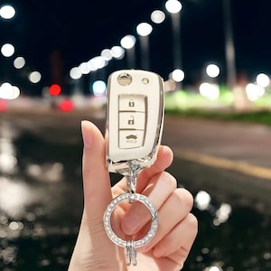 Key Fob Cover For Nissan, With Keychain, Stylish, Tpu Fob, Car key Cover, Car Key Cover Case, Car Key, Key Case,Key Fob, Keychain,Fob Nissan