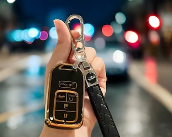 Key Fob Cover For Honda, With Keychain, Stylish, Tpu Fob, Car key Cover, Car Key Cover Case, Car Key, Key Case, Key Fob, Keychain