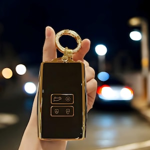 Key Fob Cover For Renault, With Keychain, Stylish, Tpu Fob, Car key Cover, Car Key Cover Case, Car Key, Key Case, Key Fob, Keychain