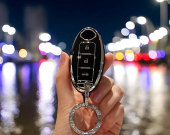 Key Fob Cover for Nissan, Car Key Cover, Stylish TPU Key Case, Keychain, Protective Key Fob Case, Nissan Accessory, Gift Idea, Nissan Owner