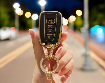 Key Fob Cover for Toyota, Car Key Cover Case, TPU Key Protector, Toyota Key Fob Case, Keychain Holder, Car Accessories, Gift Idea
