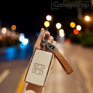 Key Fob Cover For Renault, With Keychain, Stylish, Tpu Fob, Car key Cover, Car Key Cover Case, Car Key, Key Case, Key Fob, Keychain