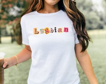 Lesbian Baby Tee Gay Pride Baby Tee, Bisexual Shirt, Y2k Baby Tee, 90s Baby Tee, Cute Lesbian Gift, Sapphic Fitted TShirt, Snug Fit