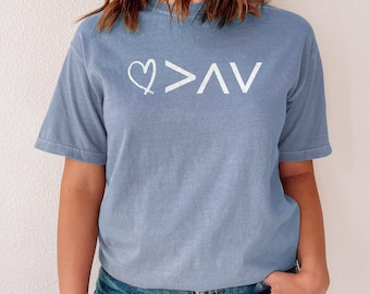 Type 1 Diabetes Tshirt, Love Greater Than Highs and Lows, Diabetes Mom Gift, T1D Awareness Gift, Type 1 Mama, Type 1 Dad
