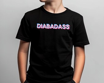 Camiseta infantil "Diabetes", camiseta para la diabetes tipo 1, camiseta para concientizar sobre la diabetes tipo 1, camiseta "Orgulloso de ser diabético", camiseta infantil "Diabetes", idea de regalo para la diabetes