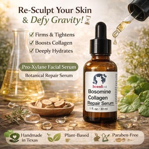 Suero facial de colágeno Pro-Xylane, reparación botánica, cuidado reafirmante de la piel (30 ml) imagen 1