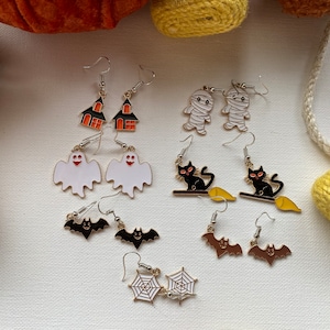 Handmade Halloween Earrings