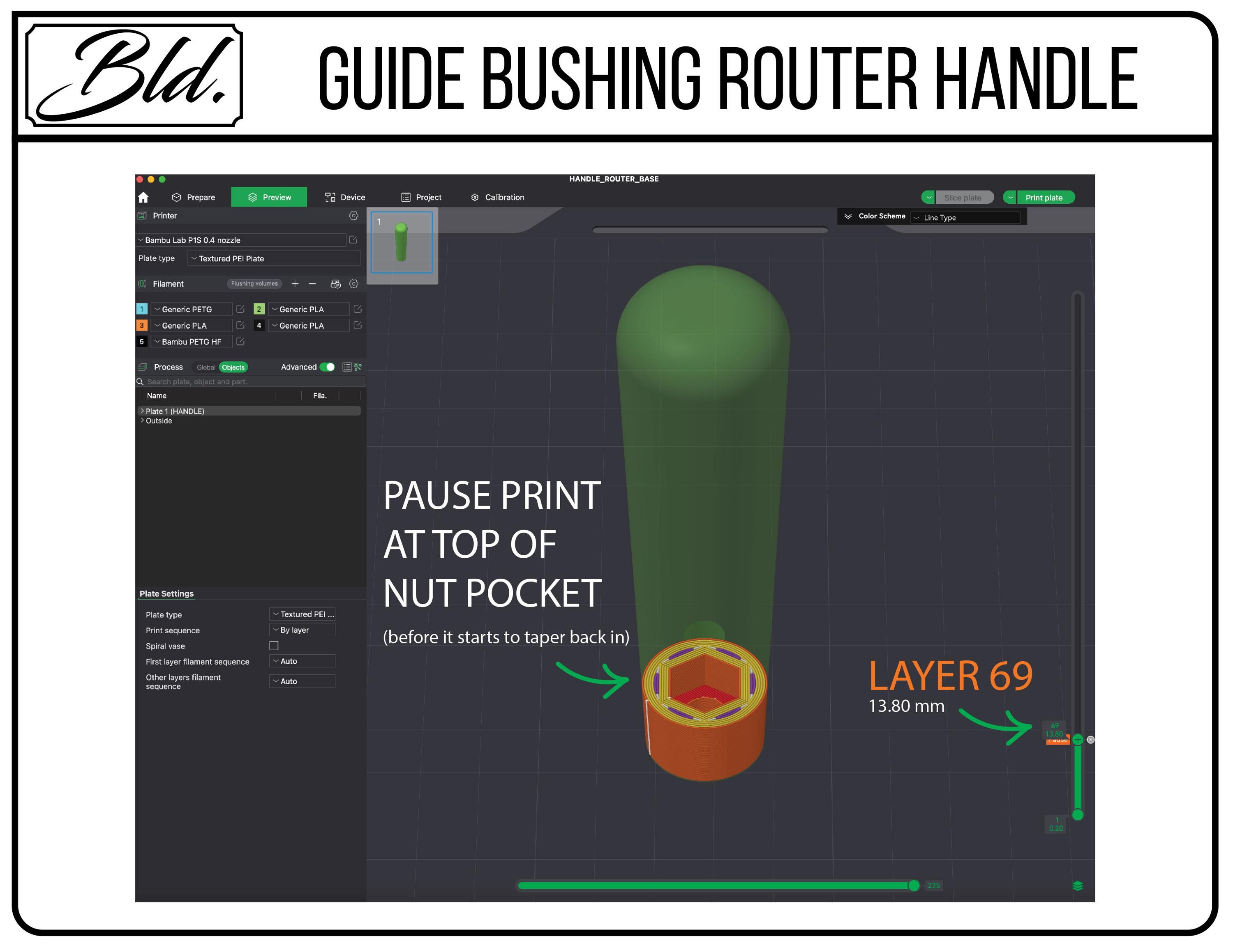 Dewalt Router Baseplate 3D Print Model: Guide Bushing Compatible (STL ...