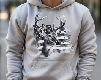 Deer Hunting Sweatshirt, Duck Hoodie Gift Him Hunting Hoodie, Hunt Sweatshirt, Hunters Long Sleeve Shirt, Cool Hunting Hoodie, Hunting Gift