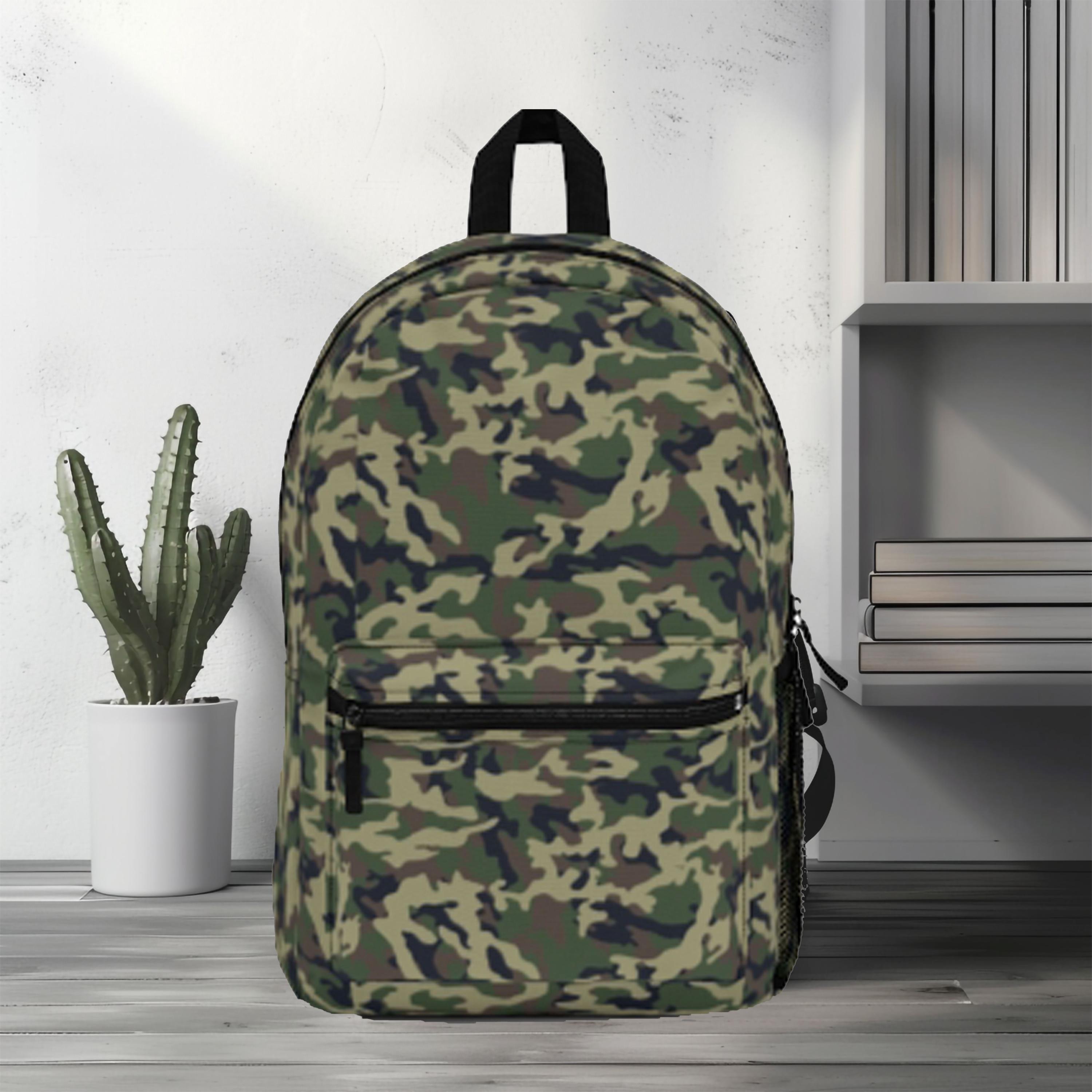 Adjustable Straps Kwd Backpack Camo Badgley Mischka Nylon  display picture 2