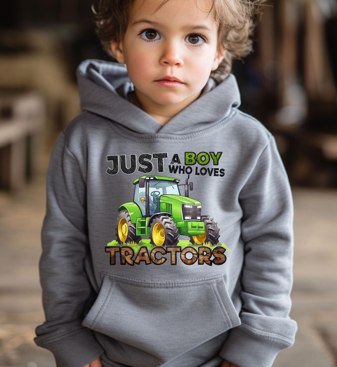 Boys Love Tractor Jogger Set main image 1