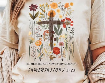 Christian Womens Shirt Gift for Women Crewneck Shirt for Girl Gift for Her Faith shirt apparel Christian shirt for gift for women Tshirt