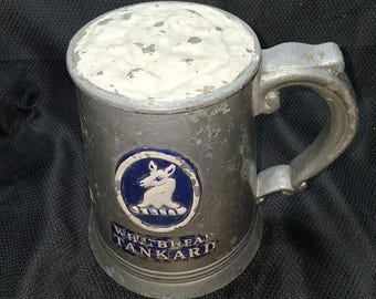 Vintage authentieke Whitbread-pul bierpul advertentie – klassieke Britse brouwerij Collectible – Pub Memorabilia