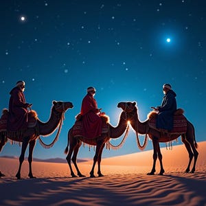 Heilige drei Könige - Weihnachtskunst - Heilige drei Könige