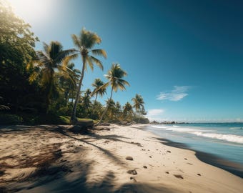 Nature / Beach view - Natural Scenery, Beach Life, Palm Trees, Tropical Beaches