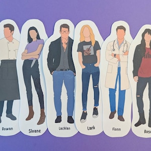 RUINOUS LOVE Series - Bookish Inspired Character Bookmark - Rowan, Sloane, Lachlan, Lark, Fionn, Rose