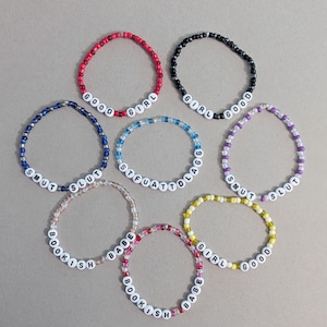 BOOKISH BEADED BRACELETS - Customizable - Romance Book Inspired Beaded Bracelets