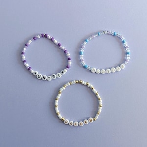HUNTRIX - KPOP Demon Hunter Inspired Beaded Friendship Bracelets - GOLDEN