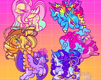 my little pony 3 inch holo charms