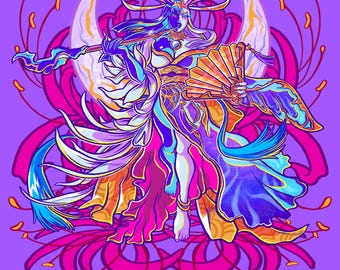 PREORDER- ffxiv tsukuyomi standee