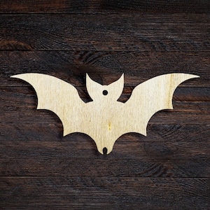 Bat - Laser Cut Out Unfinished Wood Craft Shape BAT13 Bat - Laser Cut Out Unfinished Wood Craft Shape BAT13