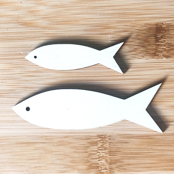 Wooden Fish Wooden for Earrings Die Cut Wooden for Craft Projects Unfinished Wooden Shapes Wooden Pendant Wood Blanks Jewelry Craft Necklace