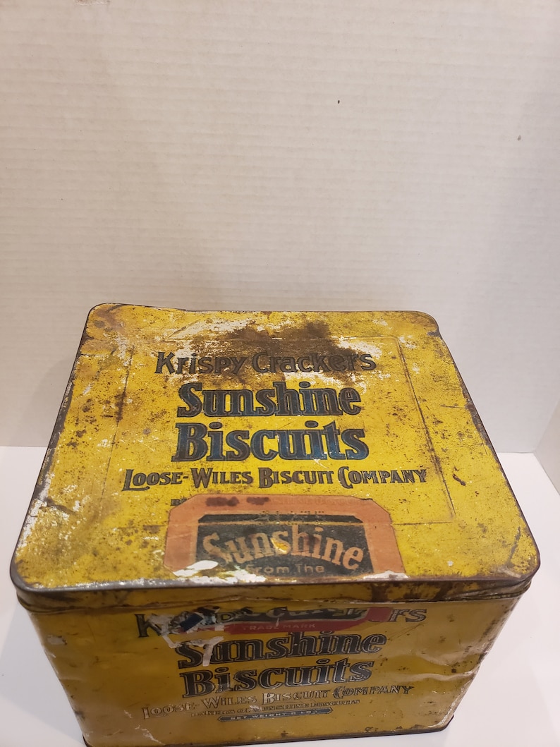 Krispy Crackers Sunshine Biscuits Loosewiles Biscuit Company Bakers of