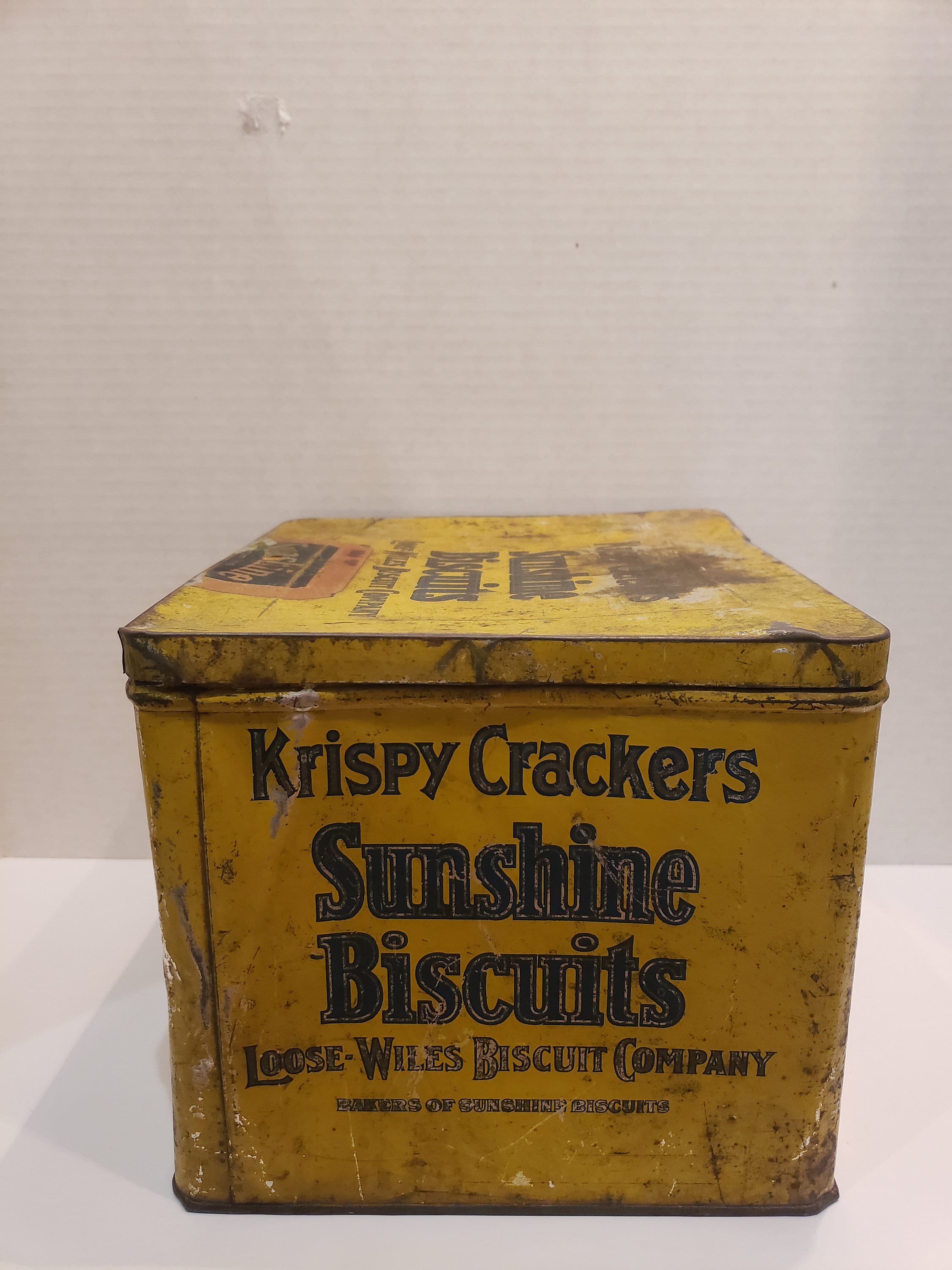 Krispy Crackers Sunshine Biscuits Loosewiles Biscuit Company Bakers of