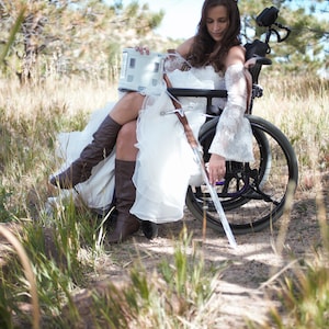Included Free with orders Warrior Princess 5x7 photo