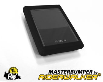 Protector de pantalla BOSCH KIOX 300 Negro (Cristal protector incluido) "MASTERBUMPER by Riderwalker"