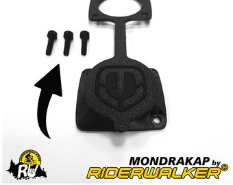 Mondraker Hermetic Black Charging Port Cover (Black Screws) 099.20020 "MONDRAKAP by Riderwalker"