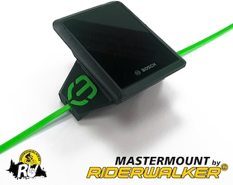 Bosch KIOX 300 support for Mondraker Crafty Carbon MASTERMOUNT by Riderwalker (Green)