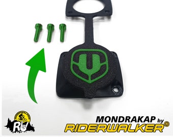 Mondraker Hermetic Green Charging Port Cover (Green Screws) 099.20020 "MONDRAKAP by Riderwalker"