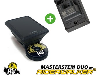 Support d'alimentation pour Bosch KIOX 300 et KIOX 500 "MASTERSTEM by Riderwalker" (Comprend l'accessoire de câble Bosch EB13100009)