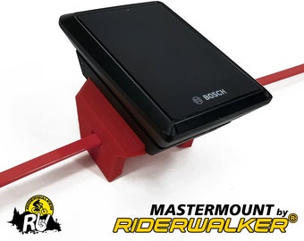 Soporte Bosch KIOX 300 para Mondraker Crafty, Level y Chaser MASTERMOUNT by Riderwalker (Rojo)