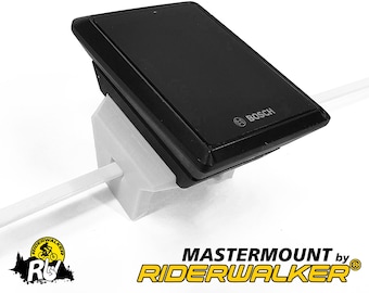 Soporte Bosch KIOX 300 para Mondraker Crafty, Level y Chaser MASTERMOUNT by Riderwalker (Blanco)