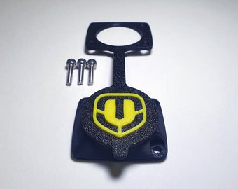 Mondraker Charging Port Cover Improved Yellow "MONDRAKAP by Riderwalker"