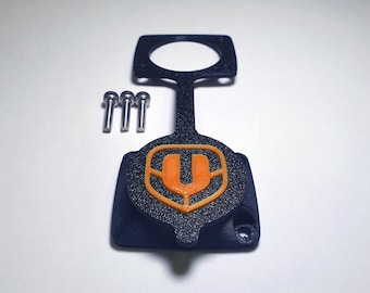 Mondraker Charging Port Cover Improved Orange "MONDRAKAP by Riderwalker"