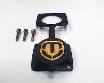 Mondraker Charging Port Cover Improved Gold "MONDRAKAP by Riderwalker"