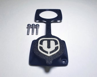 Mondraker Charging Port Cover Improved White "MONDRAKAP by Riderwalker"