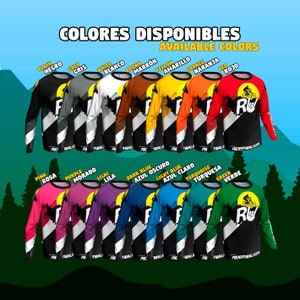 Personalized long sleeve MTB t-shirt &quot;RIDERWALKER&quot; Personalize it!