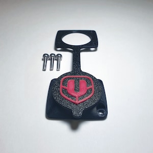 Mondraker Charging Port Cover Improved Pink &quot;MONDRAKAP by Riderwalker&quot;
